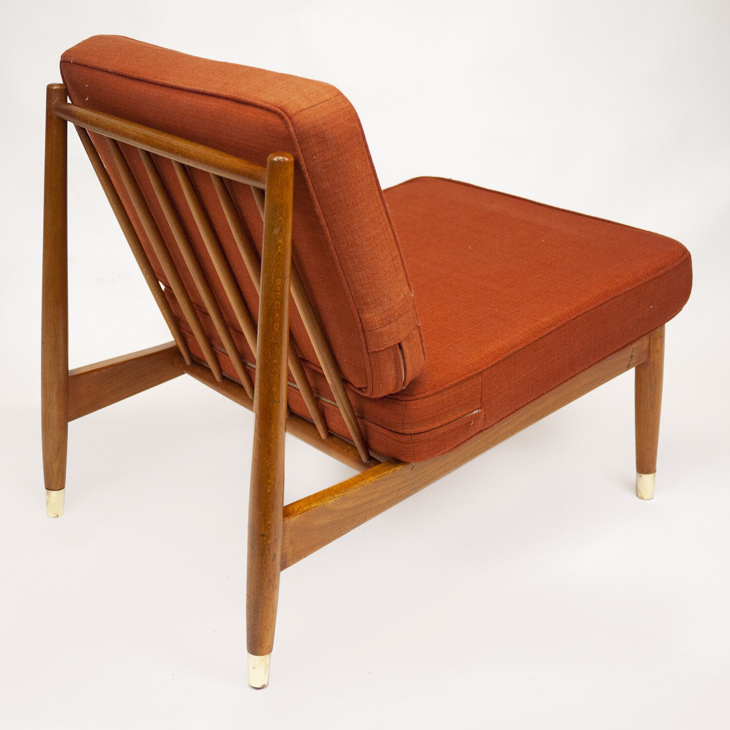 Swedish Beech Low Lounge Chair By Folke Ohlsson For Dux, 1960s