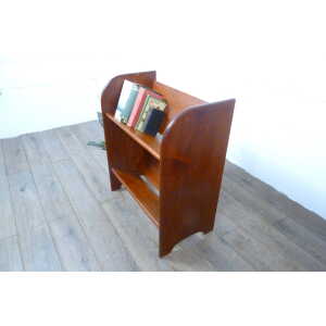 Danish Mid-Century Teak Magazine Rack Book Slope