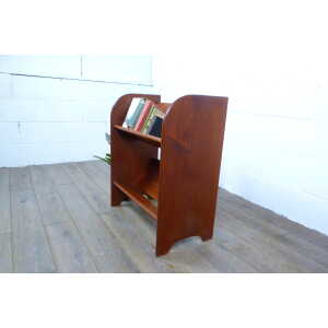 Danish Mid-Century Teak Magazine Rack Book Slope