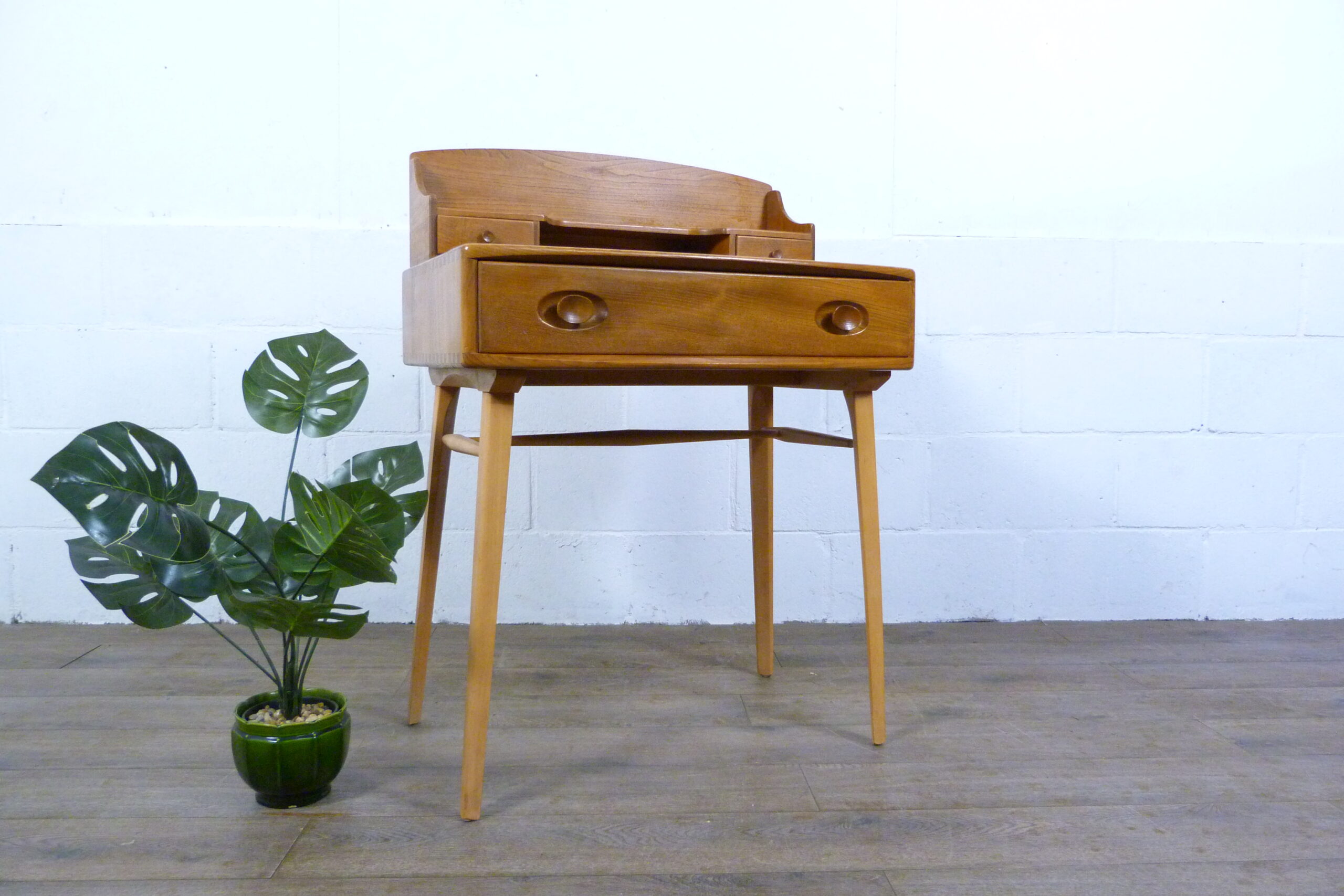 Ercol Windsor Elm Writing Desk