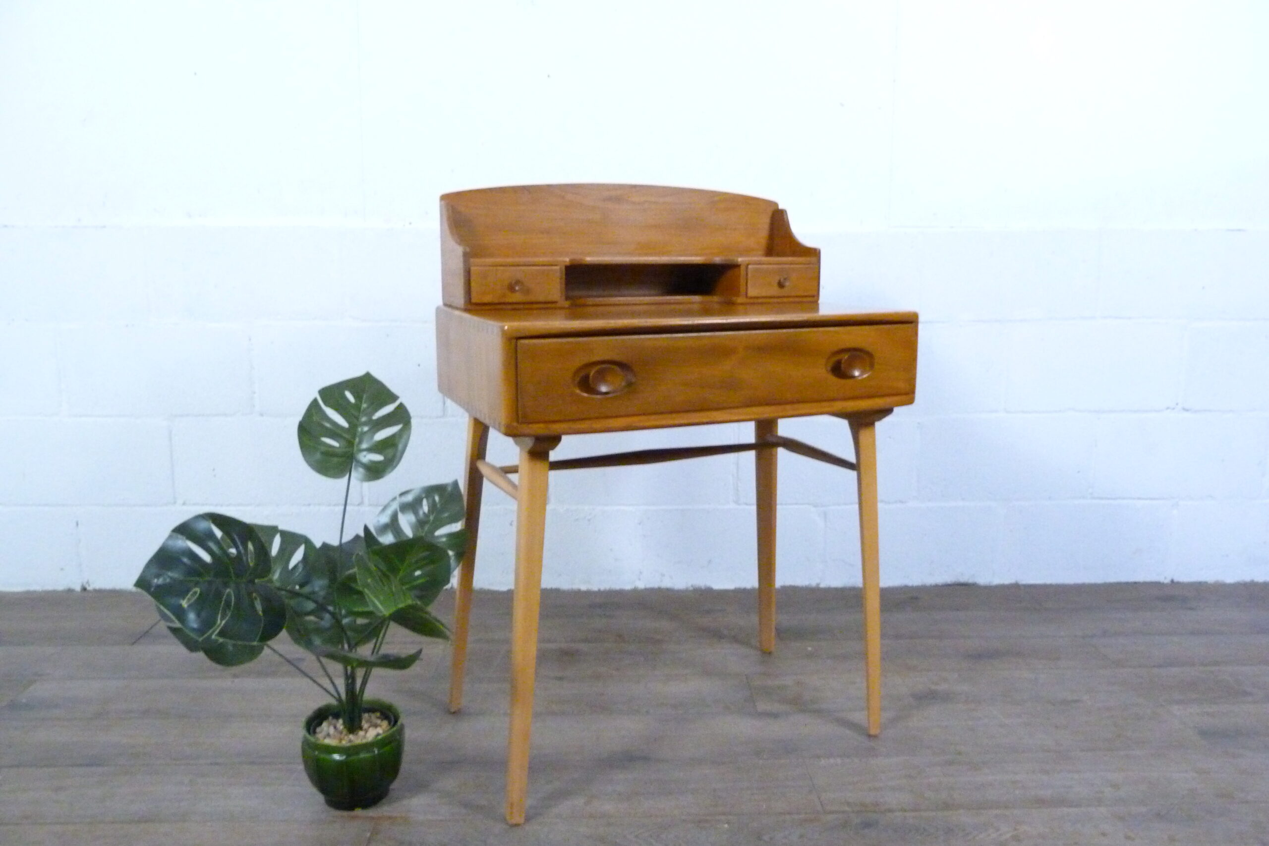 Ercol Windsor Elm Writing Desk