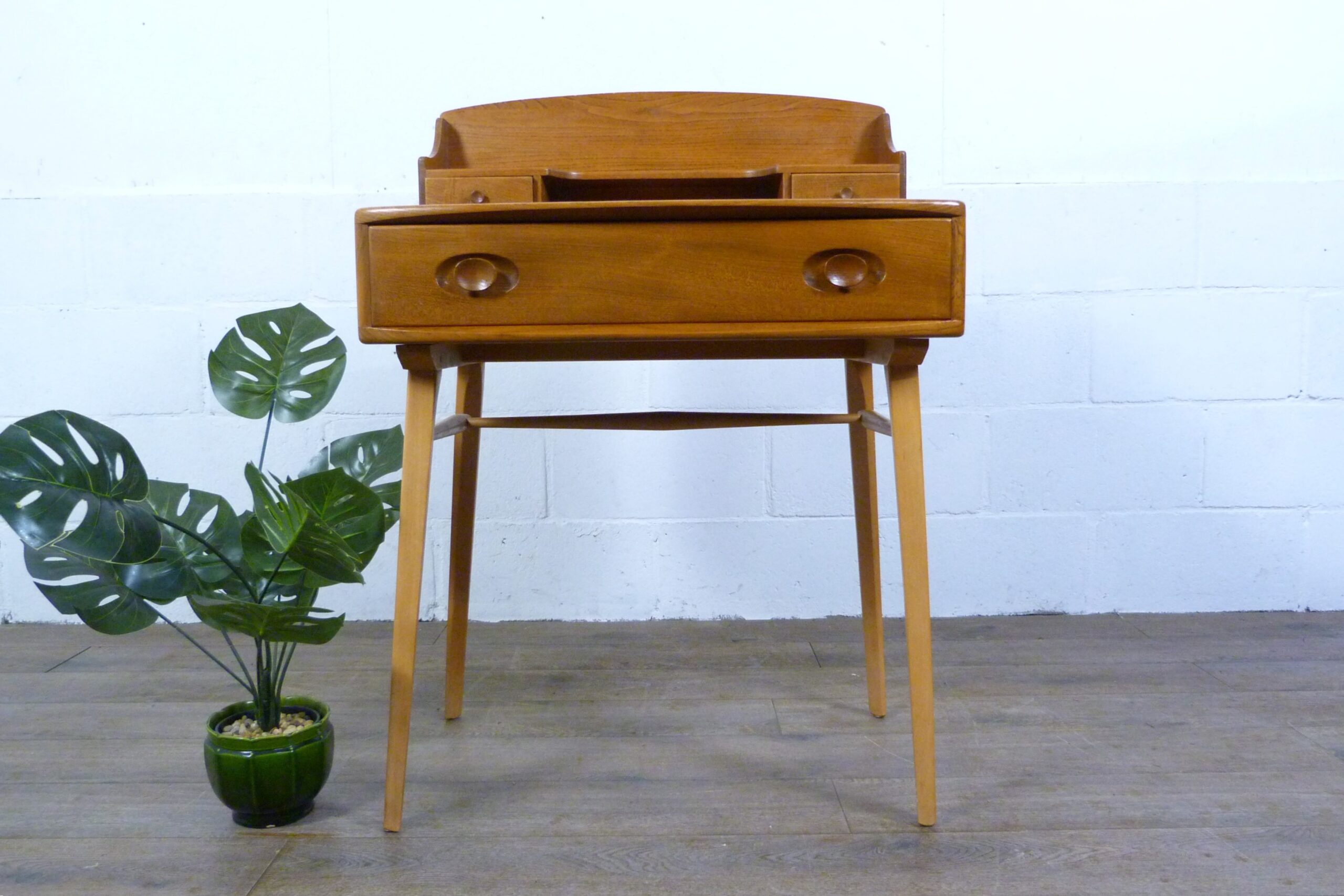 Ercol Windsor Elm Writing Desk