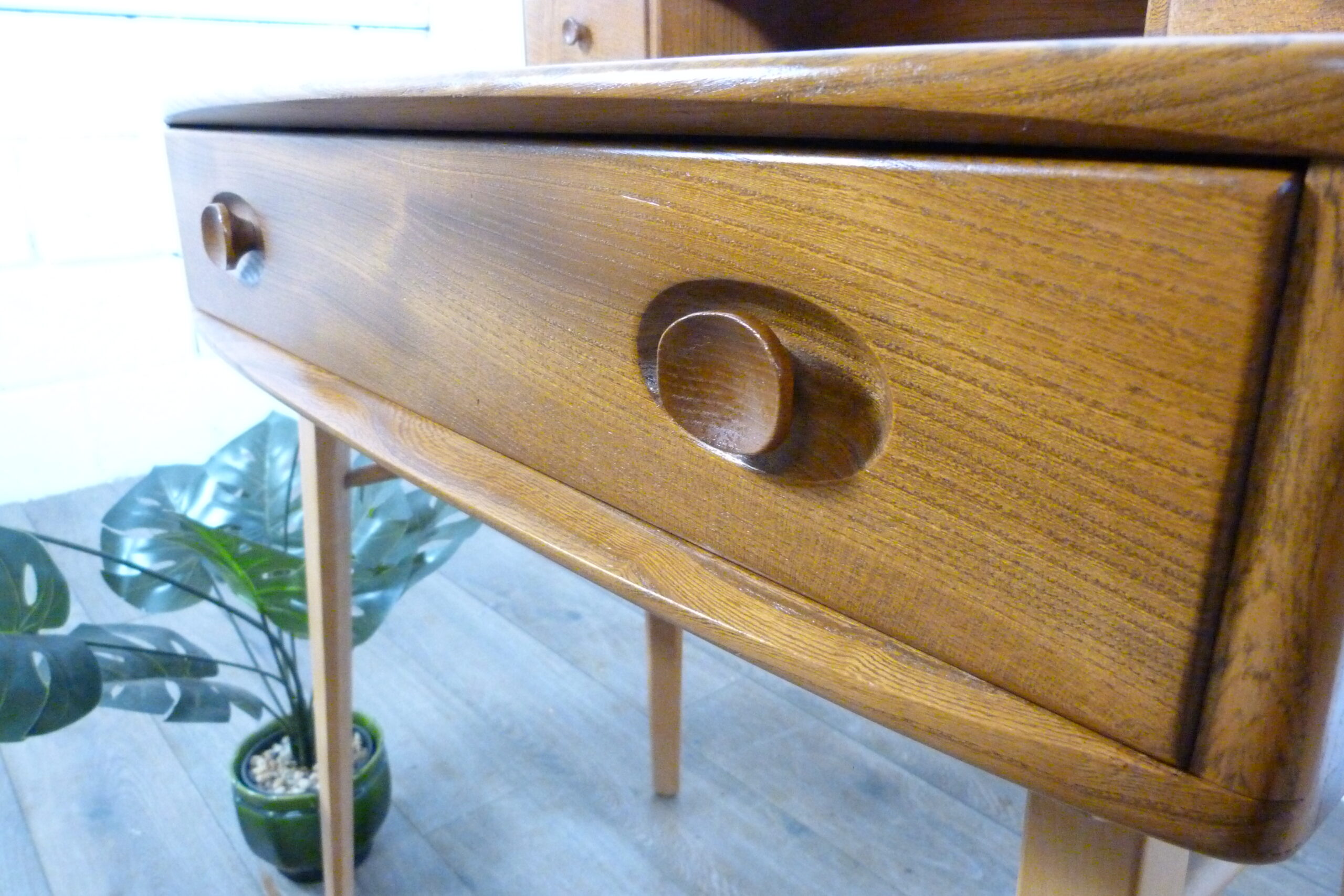 Ercol Windsor Elm Writing Desk