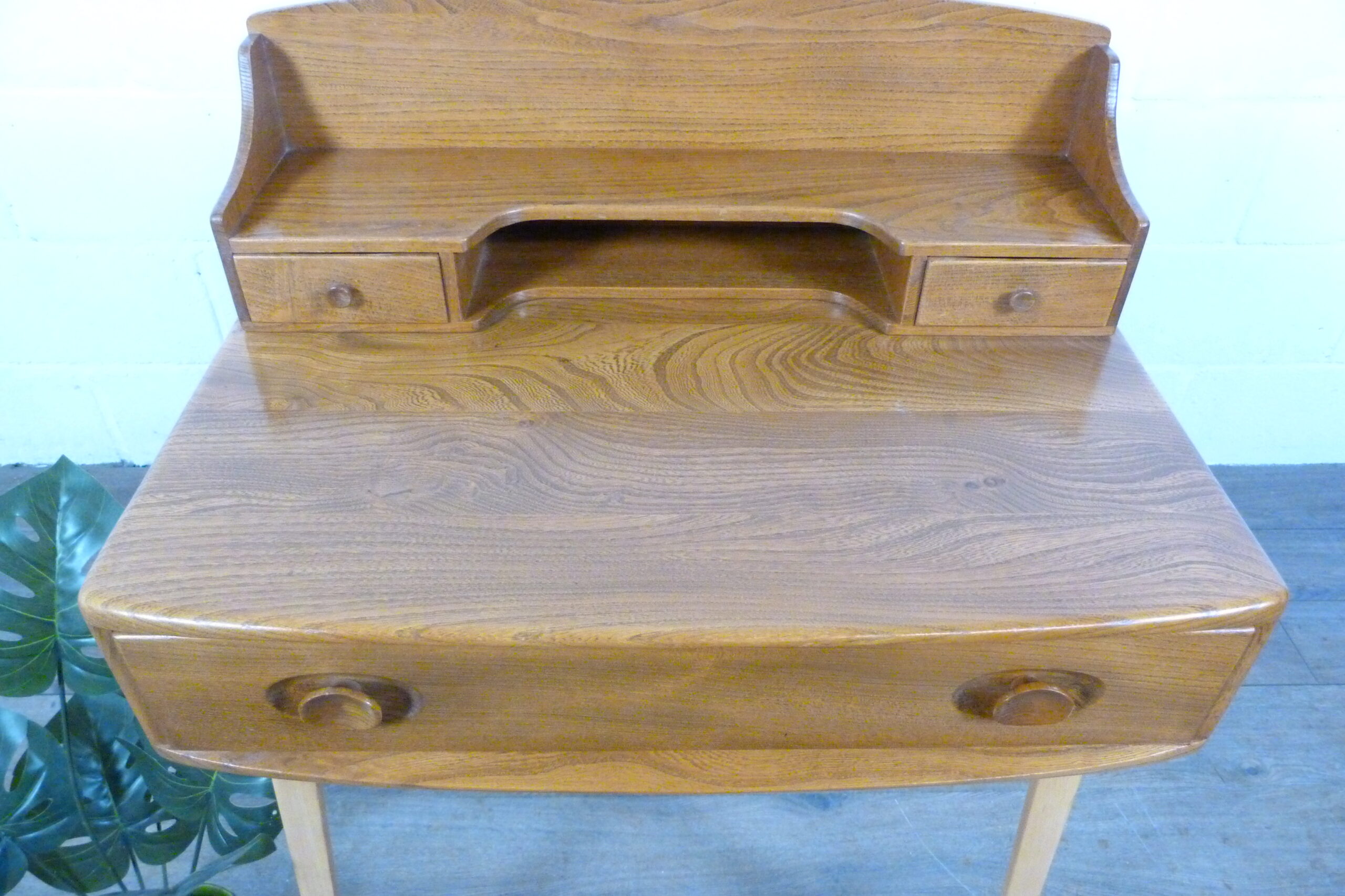 Ercol Windsor Elm Writing Desk