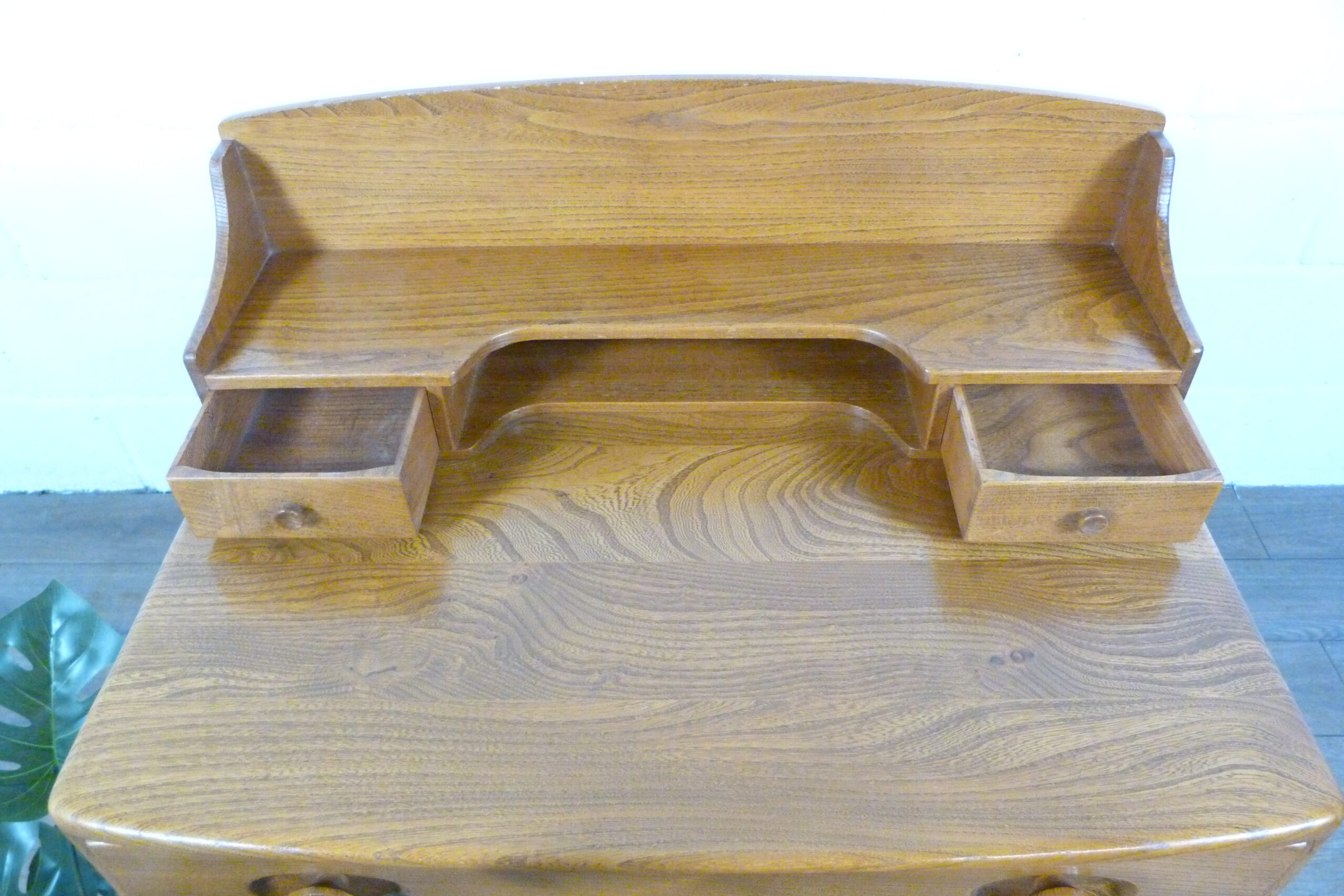 Ercol Windsor Elm Writing Desk
