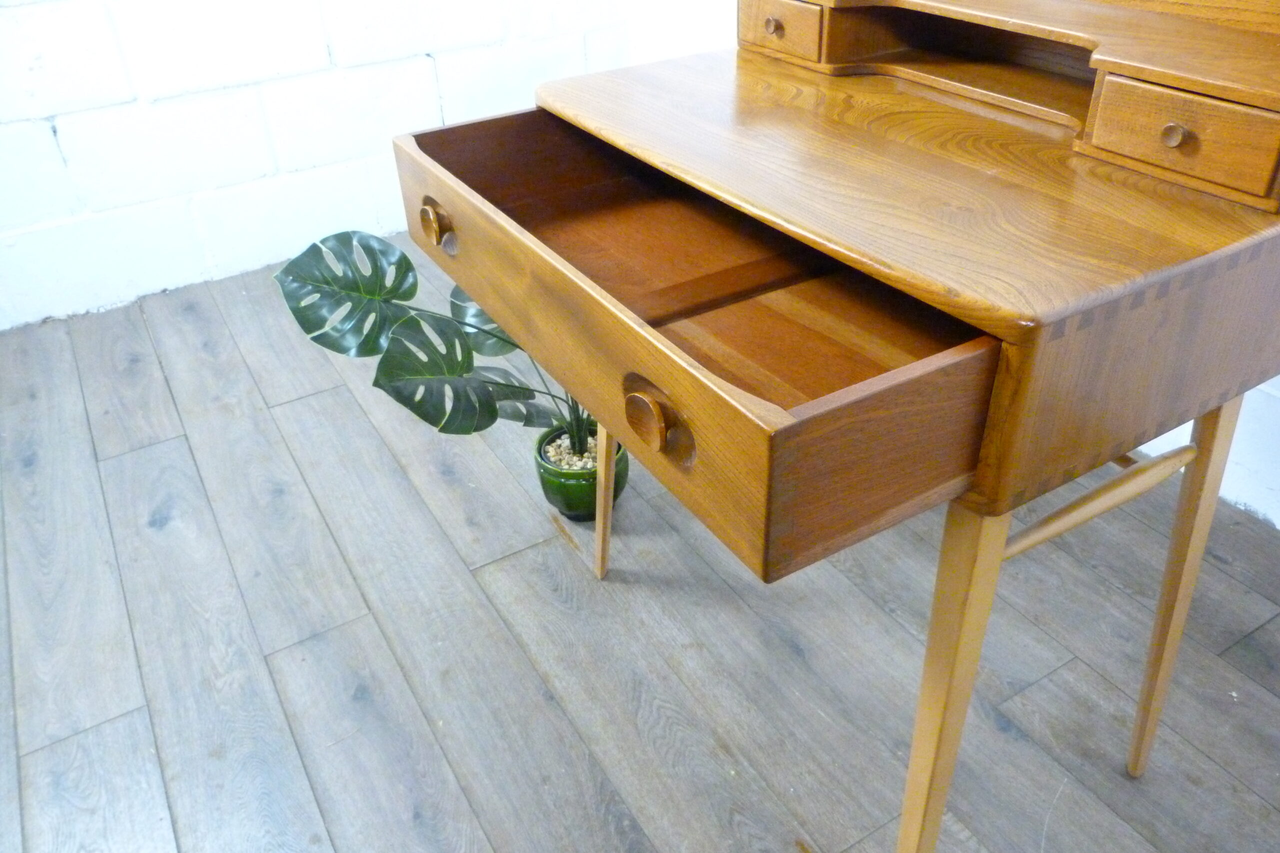 Ercol Windsor Elm Writing Desk