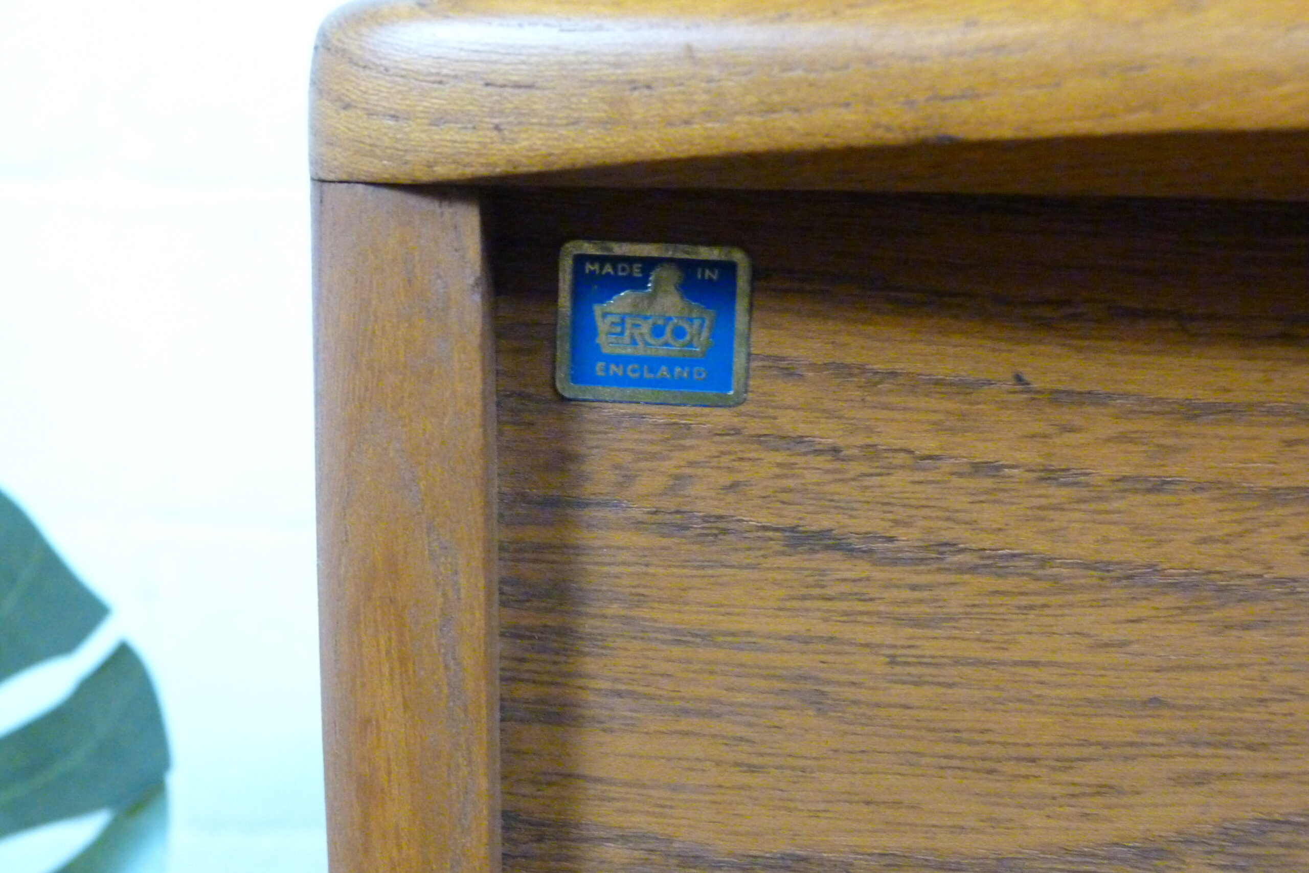 Ercol Windsor Elm Writing Desk