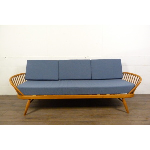 Ercol Studio Couch-Day Bed in Denim Fabric