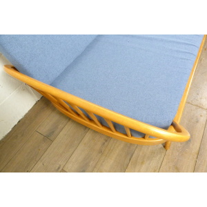 Ercol Studio Couch-Day Bed in Denim Fabric