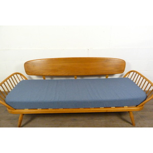 Ercol Studio Couch-Day Bed in Denim Fabric