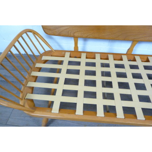 Ercol Studio Couch-Day Bed in Denim Fabric