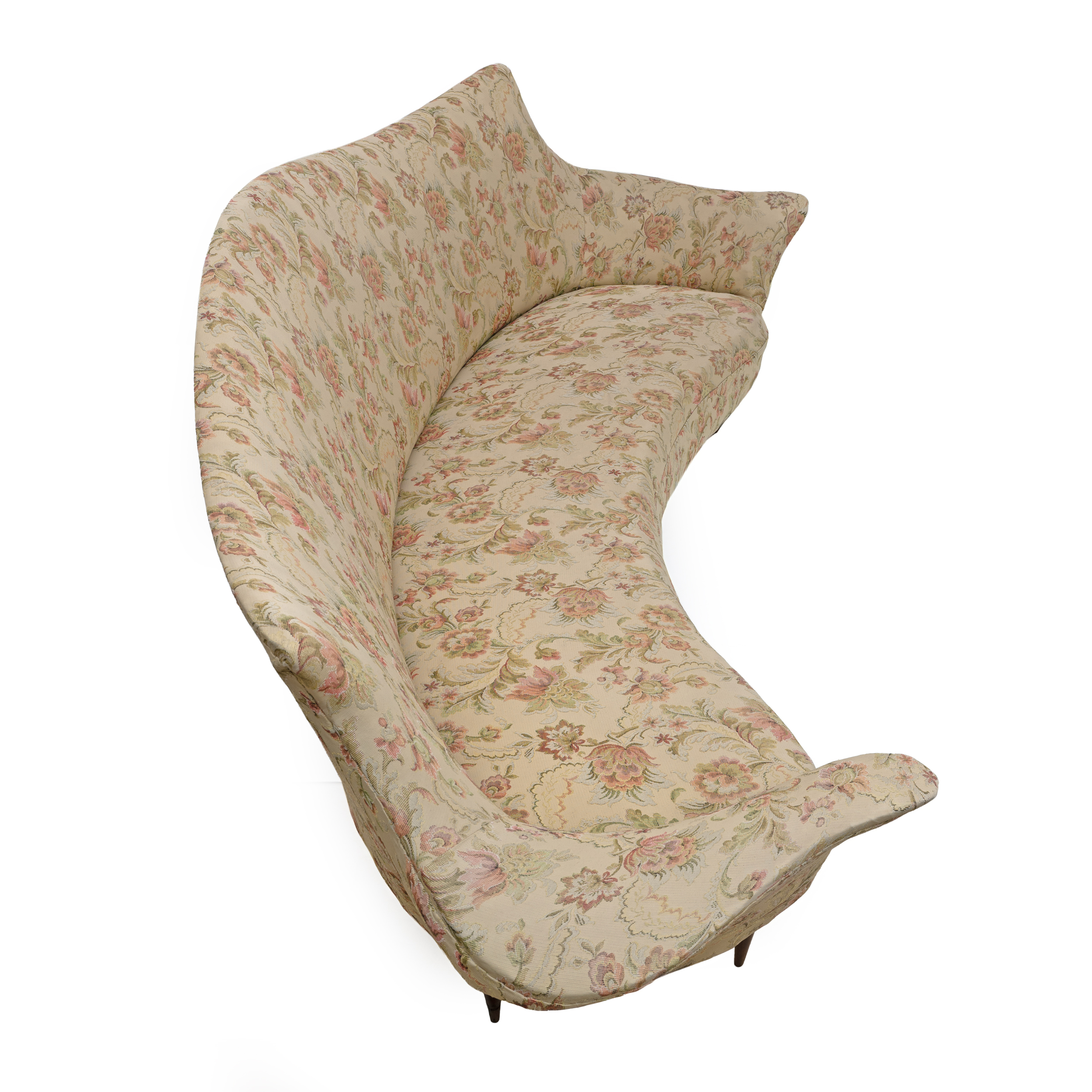 Mid-Century Modern Italian Sofa, Manta model, 1950s