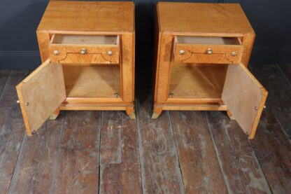 Stunning French Art Deco Bedside Cabinets - Image 10