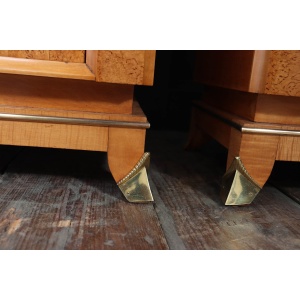 Stunning French Art Deco Bedside Cabinets