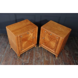 Stunning French Art Deco Bedside Cabinets