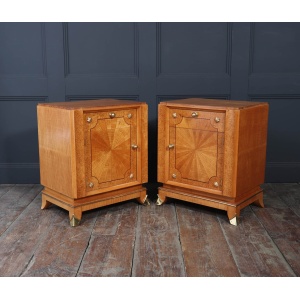Stunning French Art Deco Bedside Cabinets