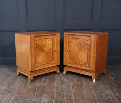 Stunning French Art Deco Bedside Cabinets - Image 6