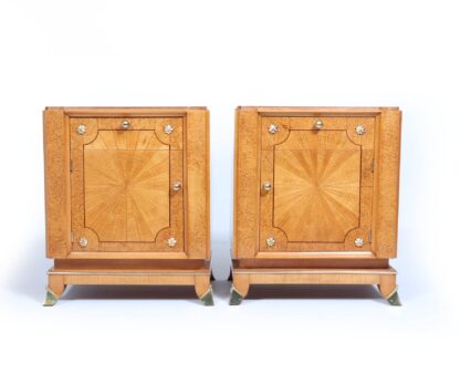 Stunning French Art Deco Bedside Cabinets