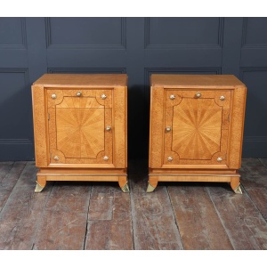 Stunning French Art Deco Bedside Cabinets