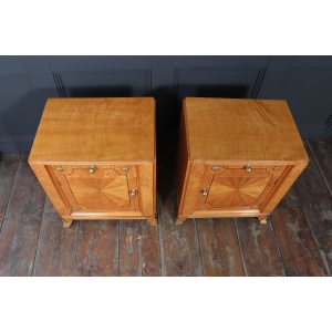 Stunning French Art Deco Bedside Cabinets