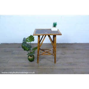 Victorian Bamboo Side or Occasional Table