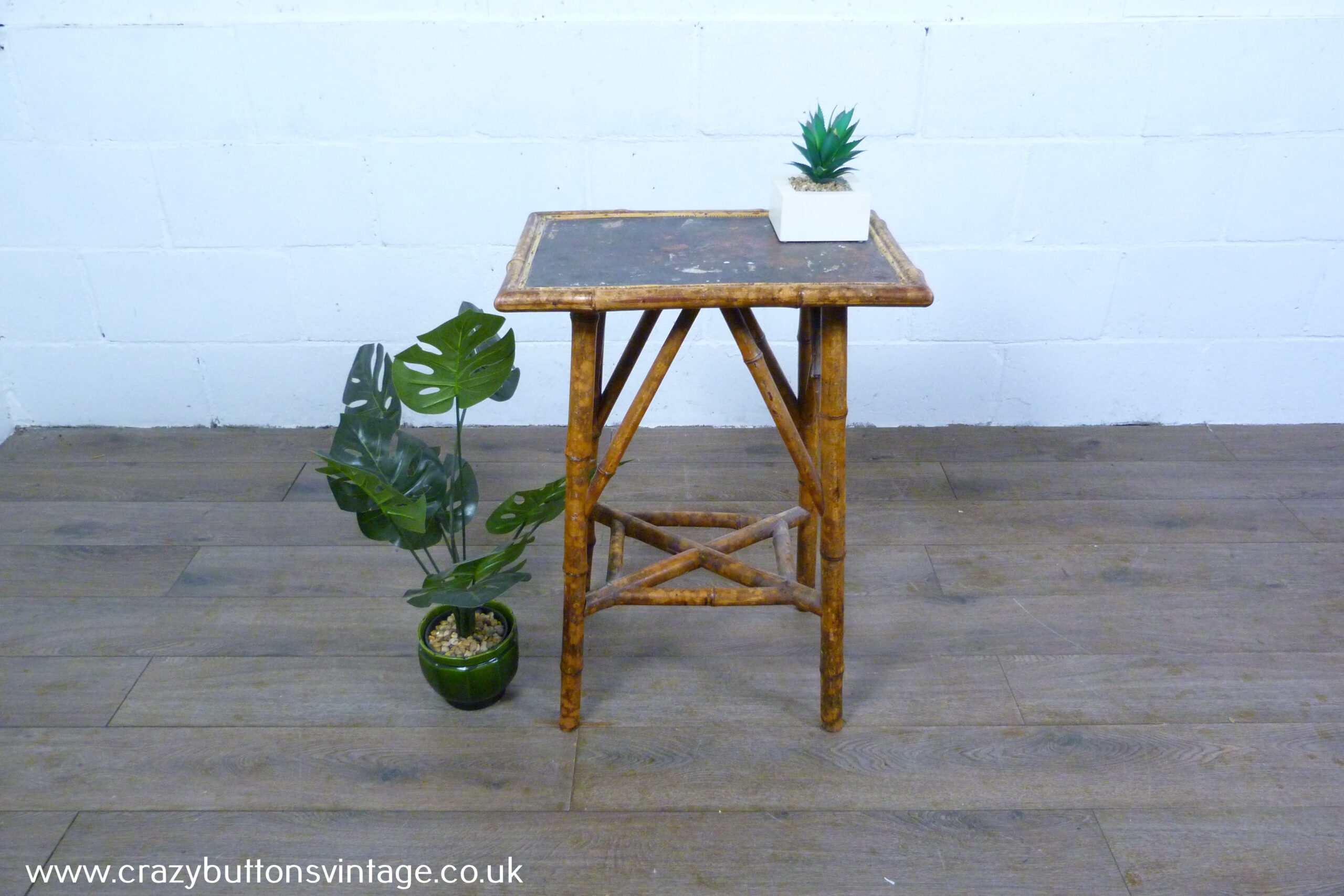 Victorian Bamboo Side or Occasional Table