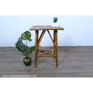 Victorian Bamboo Side or Occasional Table