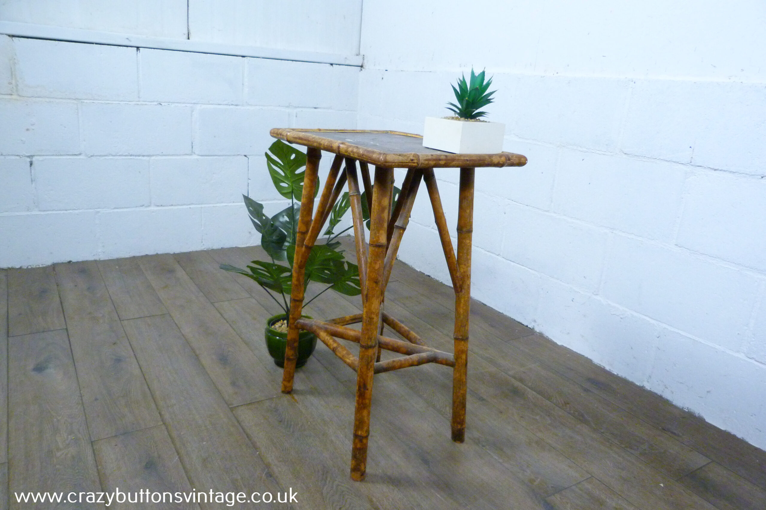 Victorian Bamboo Side or Occasional Table
