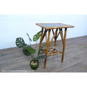 Victorian Bamboo Side or Occasional Table