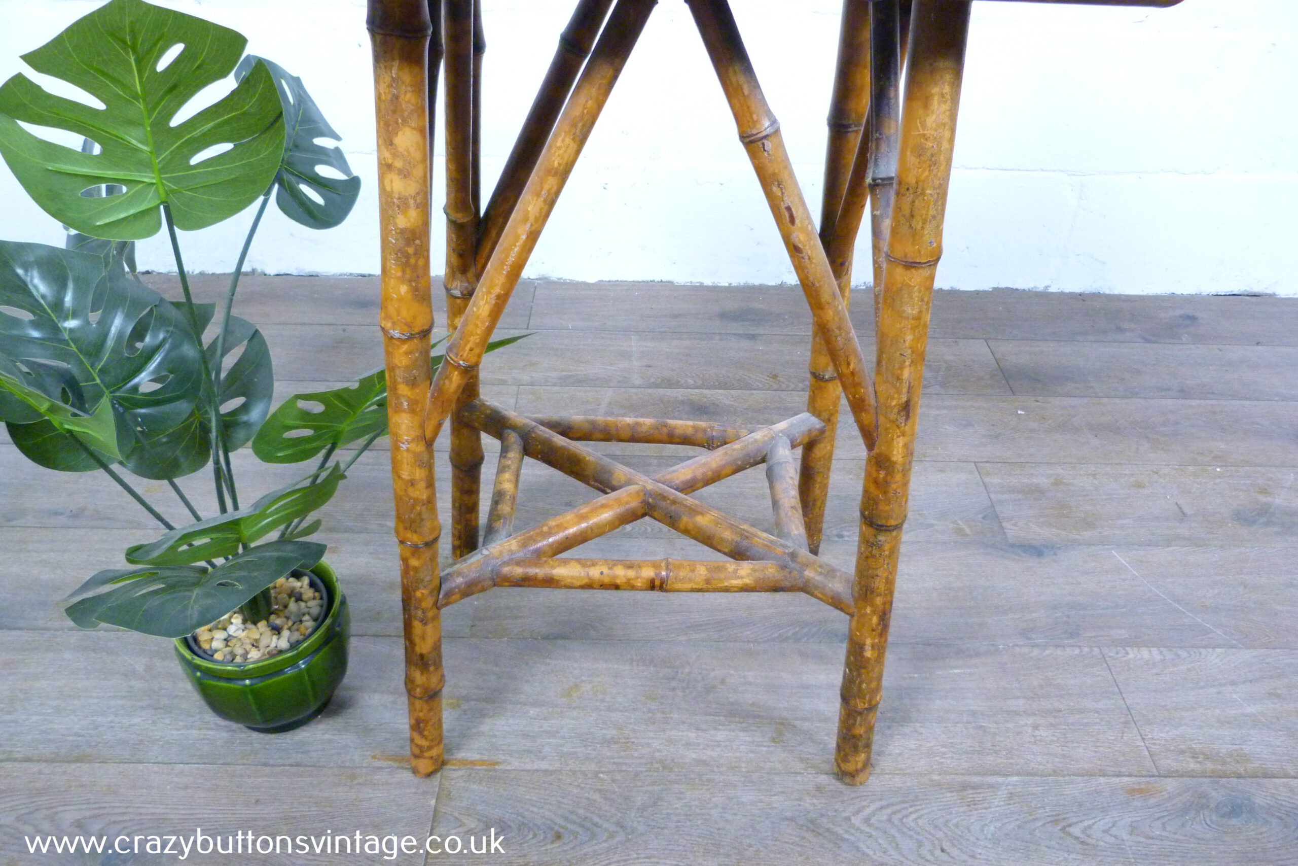 Victorian Bamboo Side or Occasional Table