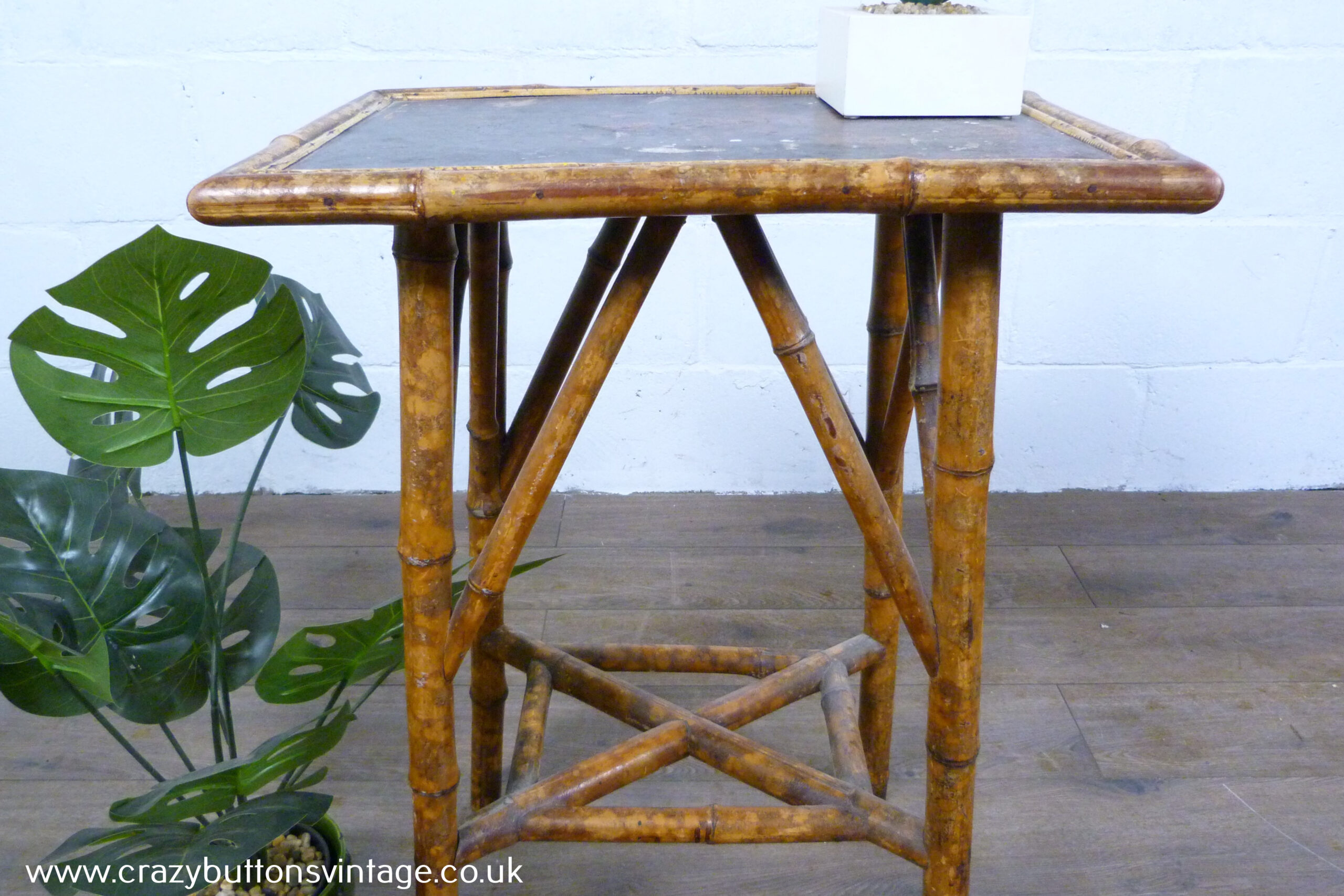 Victorian Bamboo Side or Occasional Table
