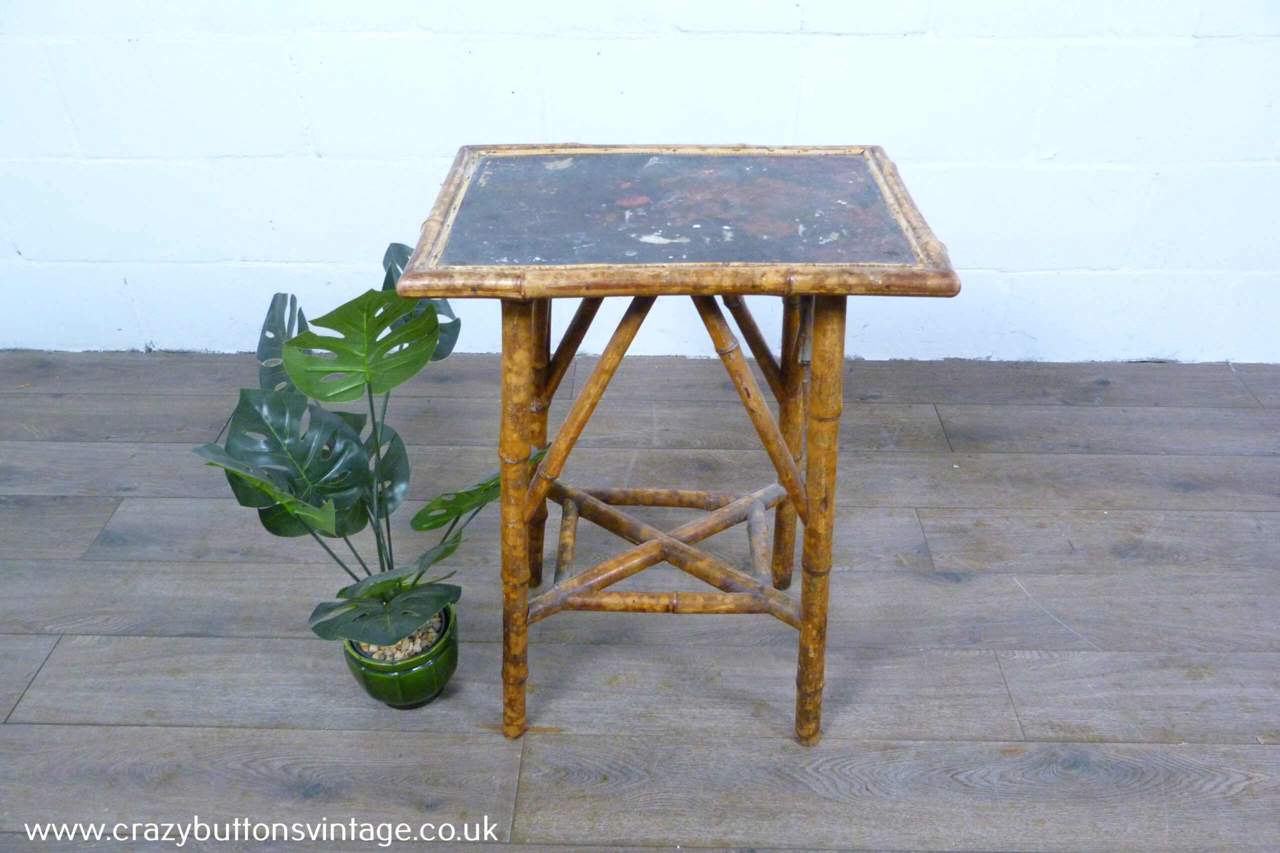 Victorian Bamboo Side or Occasional Table