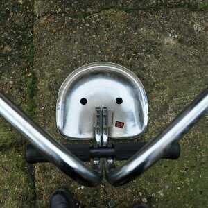 Vintage Chrome Tractor Stool By Rodney Kinsman For OMK Design, 1960s, Set Of 3