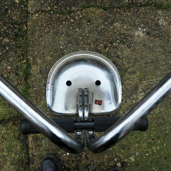 Vintage Chrome Tractor Stool By Rodney Kinsman For OMK Design, 1960s, Set Of 3