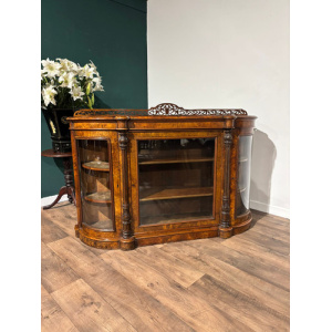 Antique Walnut Credenza