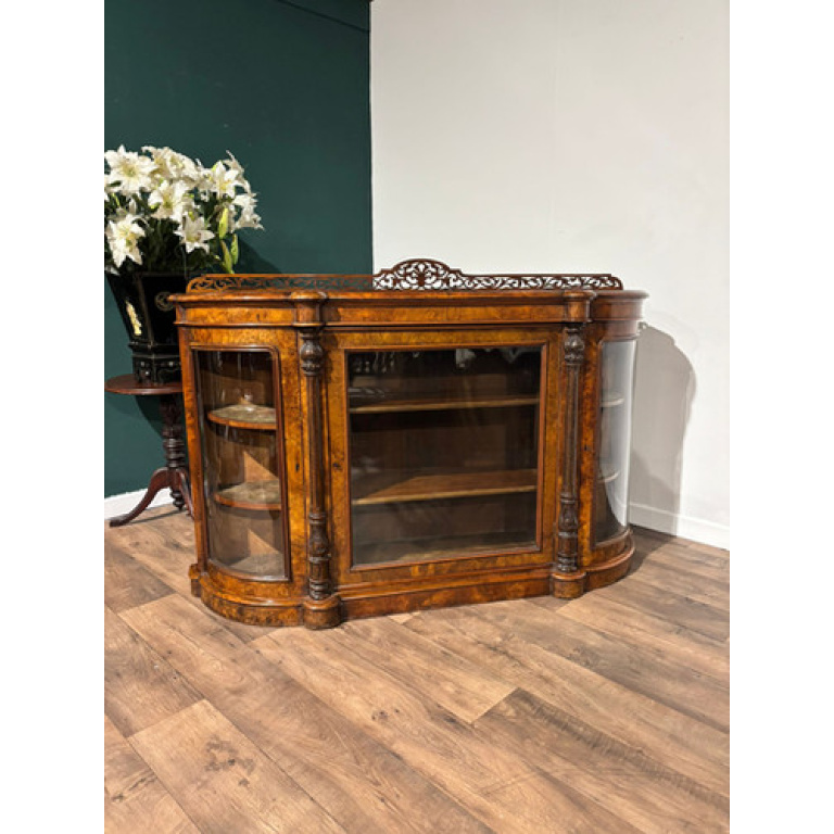 Antique Walnut Credenza