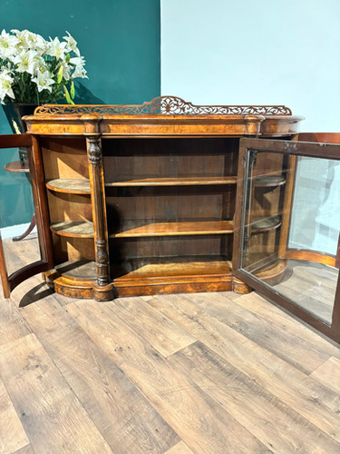 Antique Walnut Credenza