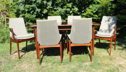 Archie Shine Rosewood Dining Suite - Image 2
