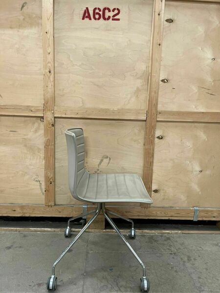Arper Catifa 46 Studio / Office Chair Beige Leather