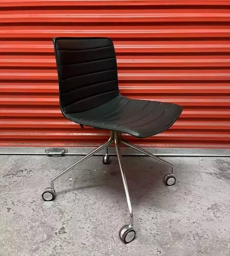 Arper Catifa 46 Studio / Office Chair Dark Green Leather Various Colours Avail