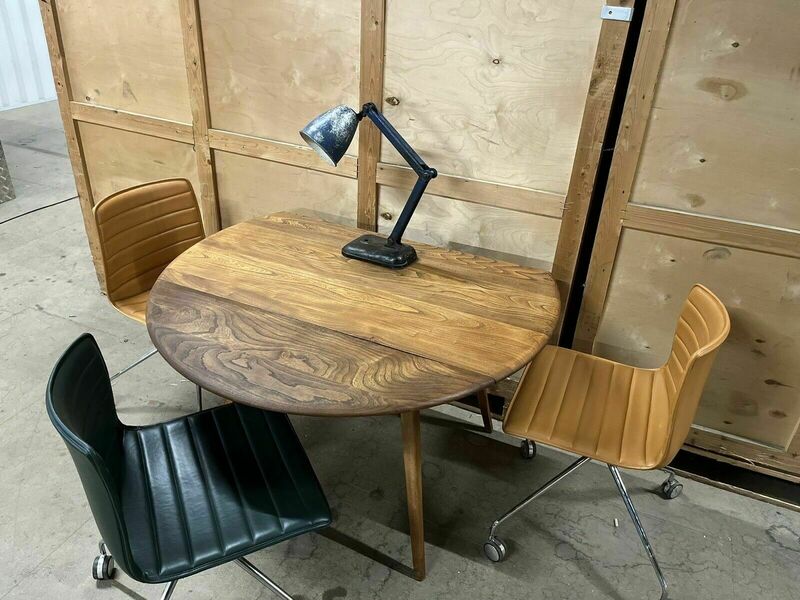 Arper Catifa 46 Studio / Office Chair Dark Green Leather Various Colours Avail