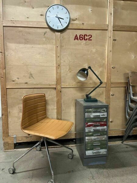 Arper Catifa 46 Studio / Office Chair Dark Green Leather Various Colours Avail
