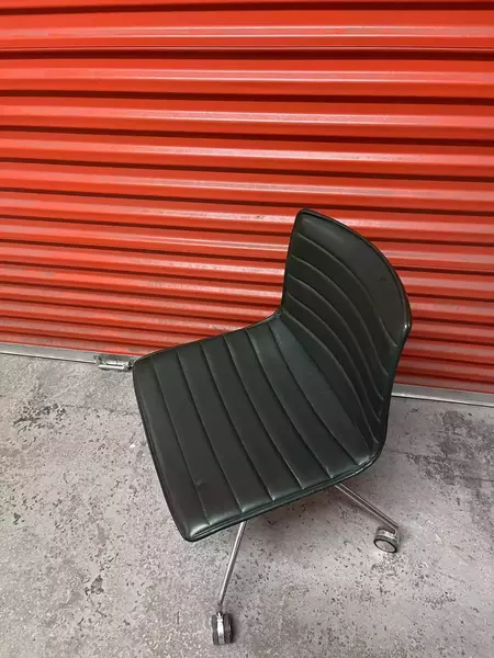 Arper Catifa 46 Studio / Office Chair Dark Green Leather Various Colours Avail
