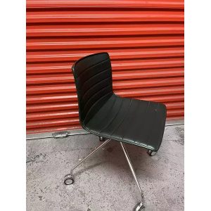 Arper Catifa 46 Studio / Office Chair Dark Green Leather Various Colours Avail