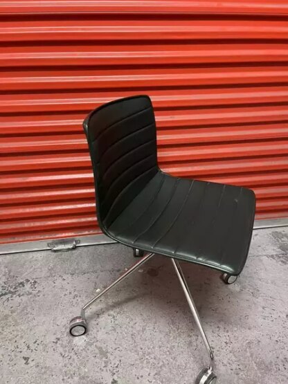 Arper Catifa 46 Studio / Office Chair Dark Green Leather Various Colours Avail
