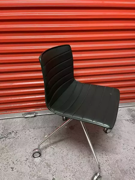 Arper Catifa 46 Studio / Office Chair Dark Green Leather Various Colours Avail
