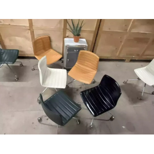 Arper Catifa 46 Studio / Office Chair Dark Green Leather Various Colours Avail