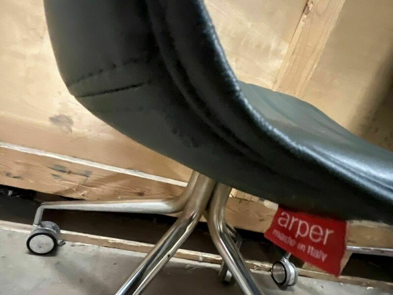 Arper Catifa 46 Studio / Office Chair Dark Green Leather Various Colours Avail