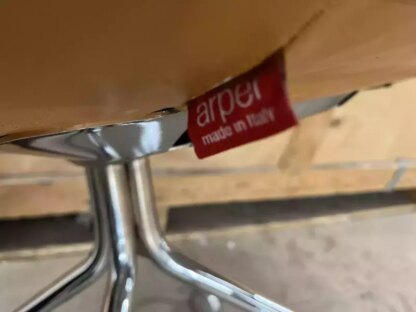 Arper Catifa 46 Studio / Office Chair Tan Leather