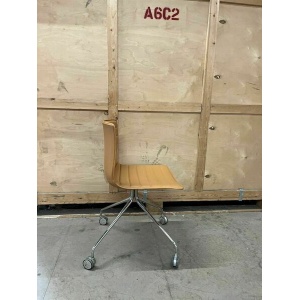 Arper Catifa 46 Studio / Office Chair Tan Leather